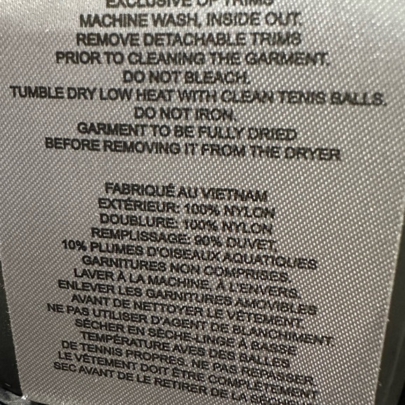 BRAND NEW  "Moose Knuckles" LILAC PUFFY LONG JACKET - Picture 8 of 15